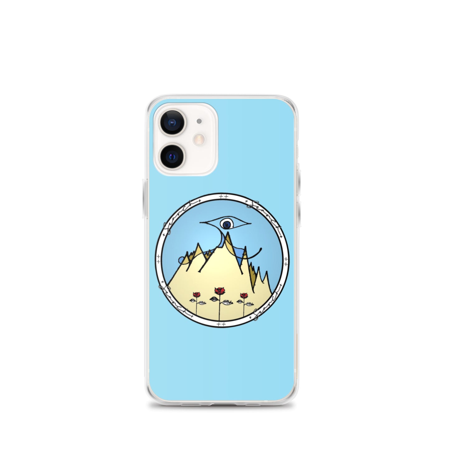 "Essential" iPhone Case in Light Blue