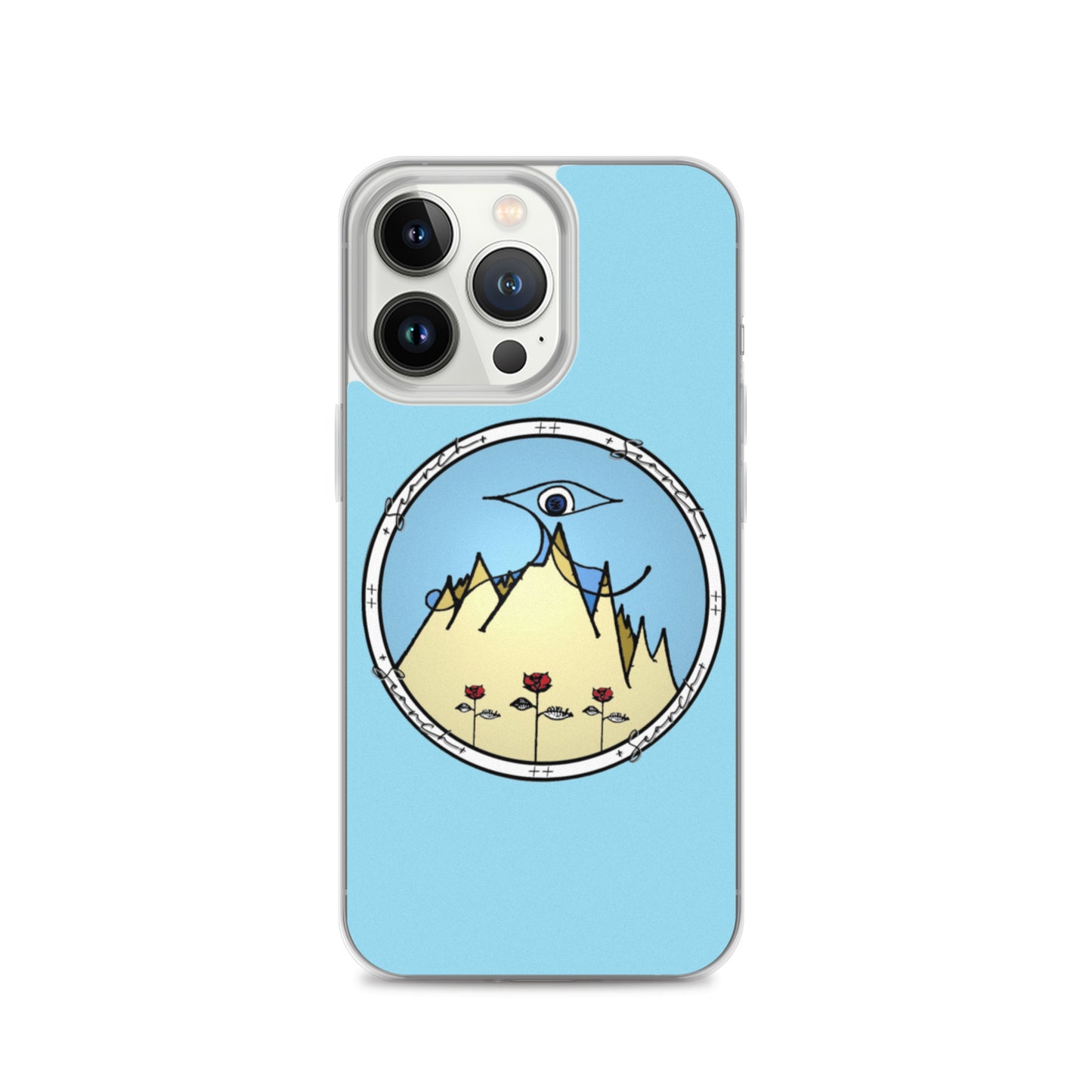 "Essential" iPhone Case in Light Blue