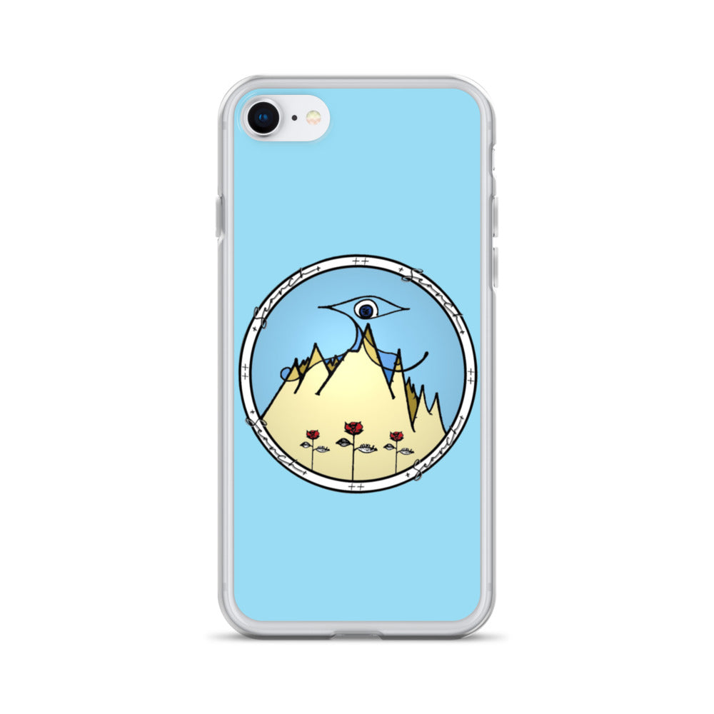 "Essential" iPhone Case in Light Blue