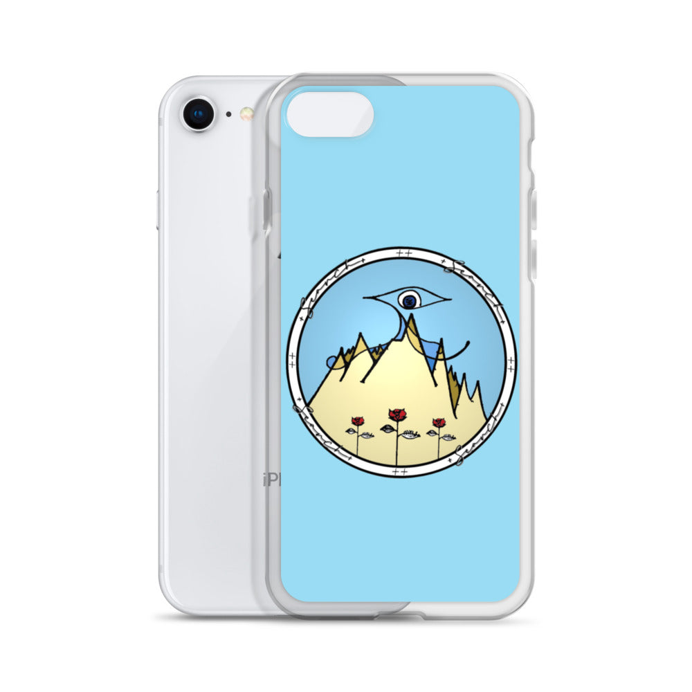 "Essential" iPhone Case in Light Blue