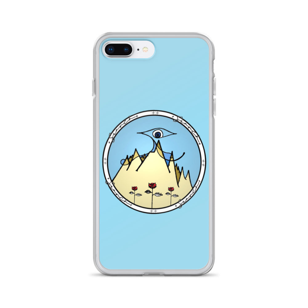 "Essential" iPhone Case in Light Blue