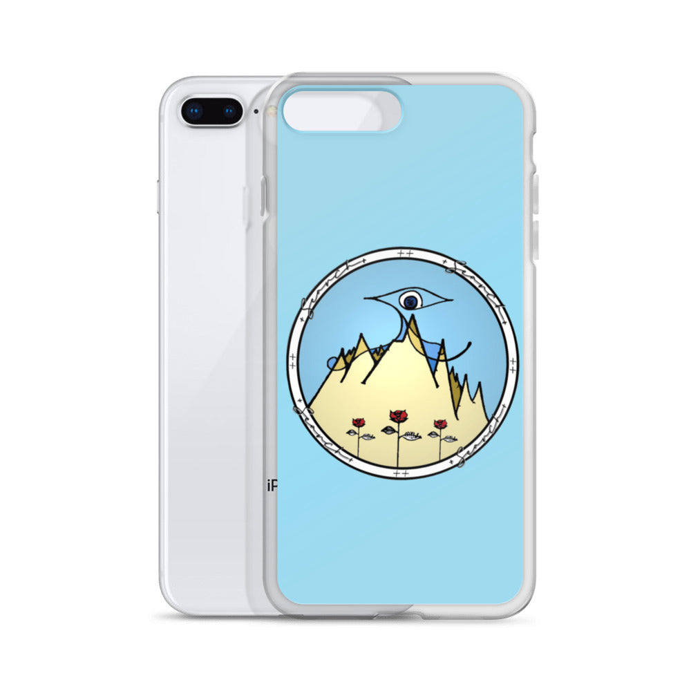 "Essential" iPhone Case in Light Blue