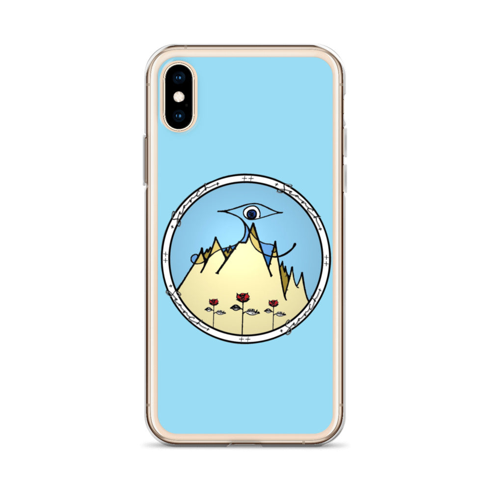 "Essential" iPhone Case in Light Blue