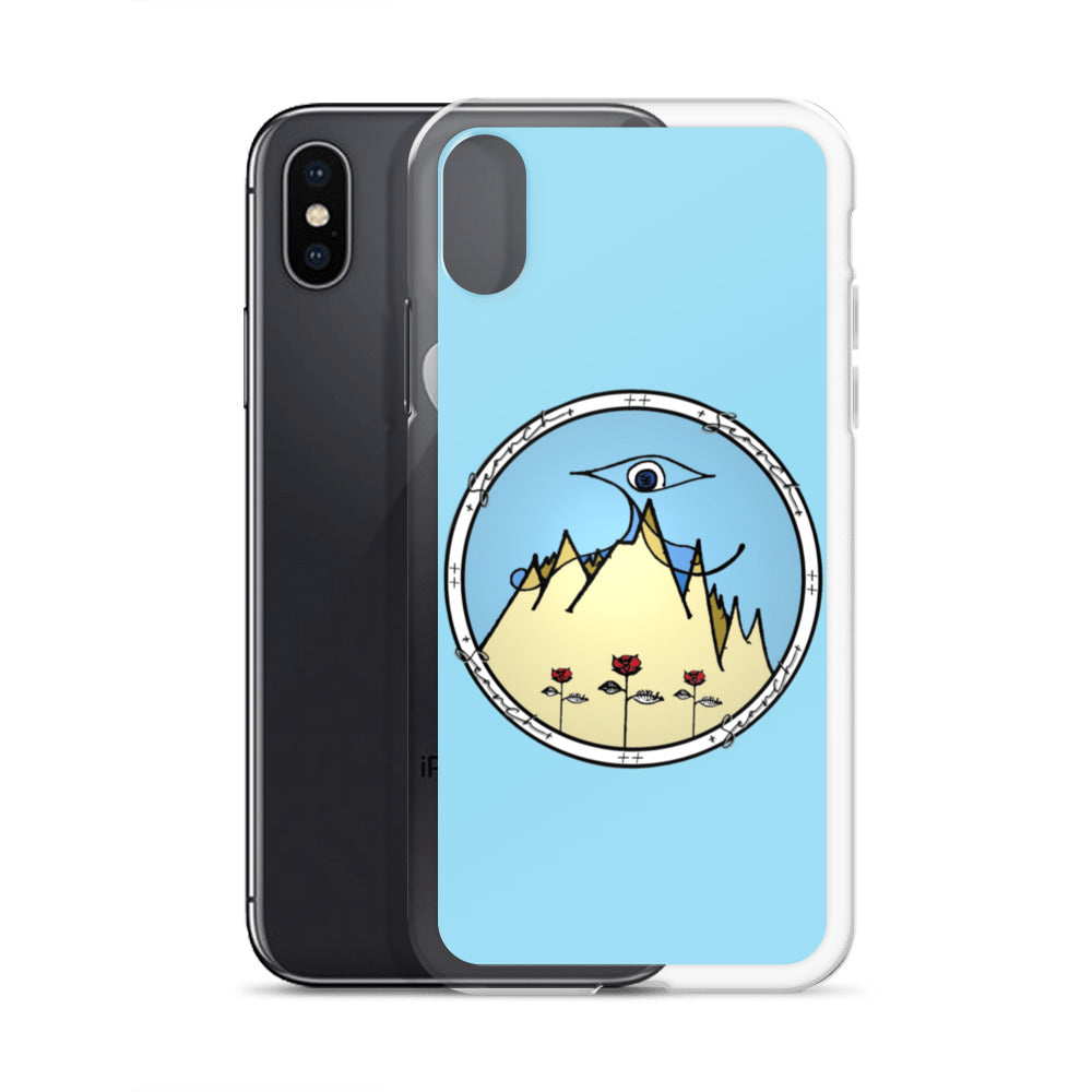 "Essential" iPhone Case in Light Blue