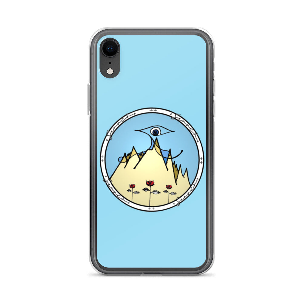 "Essential" iPhone Case in Light Blue