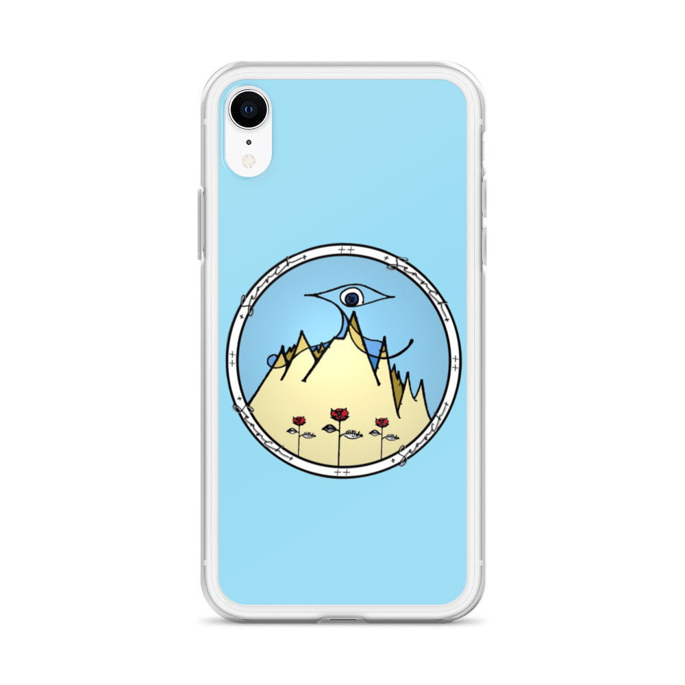 "Essential" iPhone Case in Light Blue