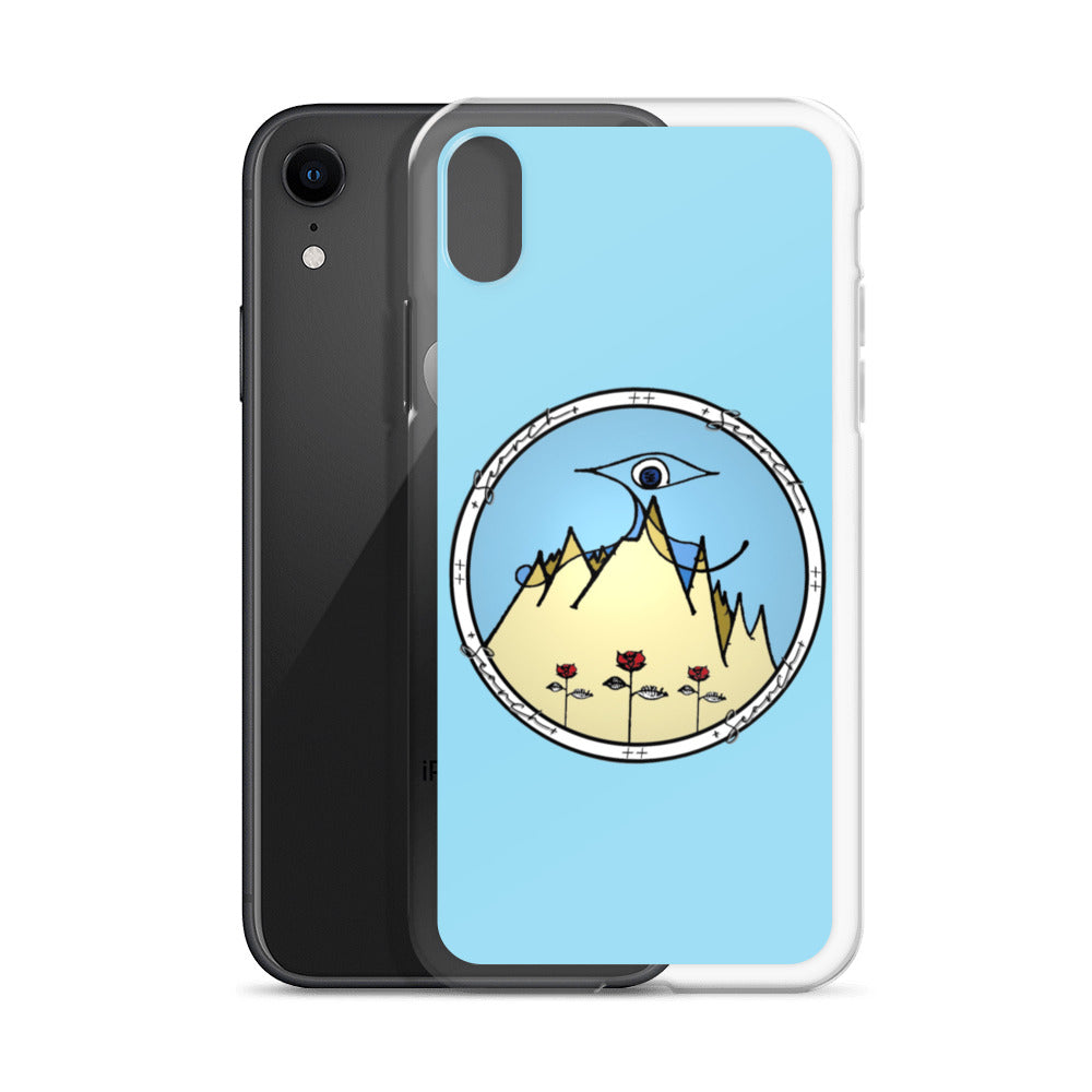 "Essential" iPhone Case in Light Blue