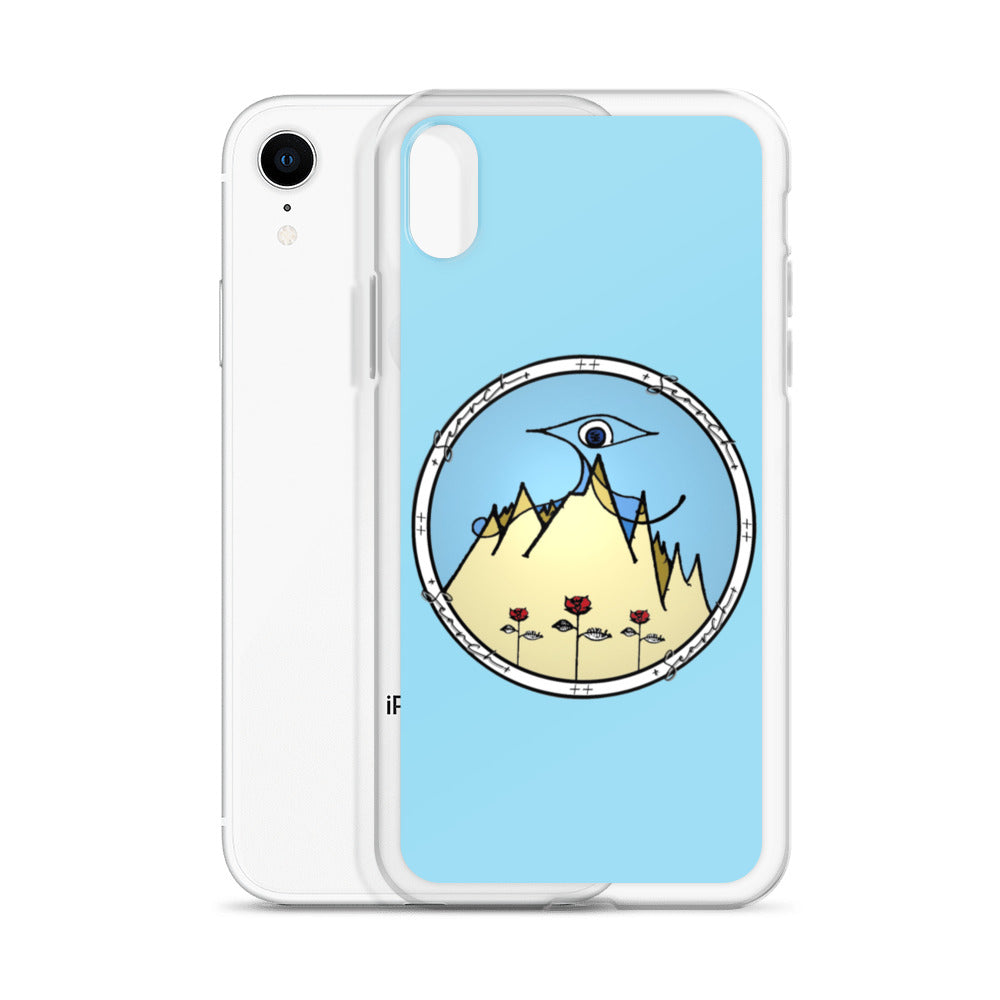 "Essential" iPhone Case in Light Blue