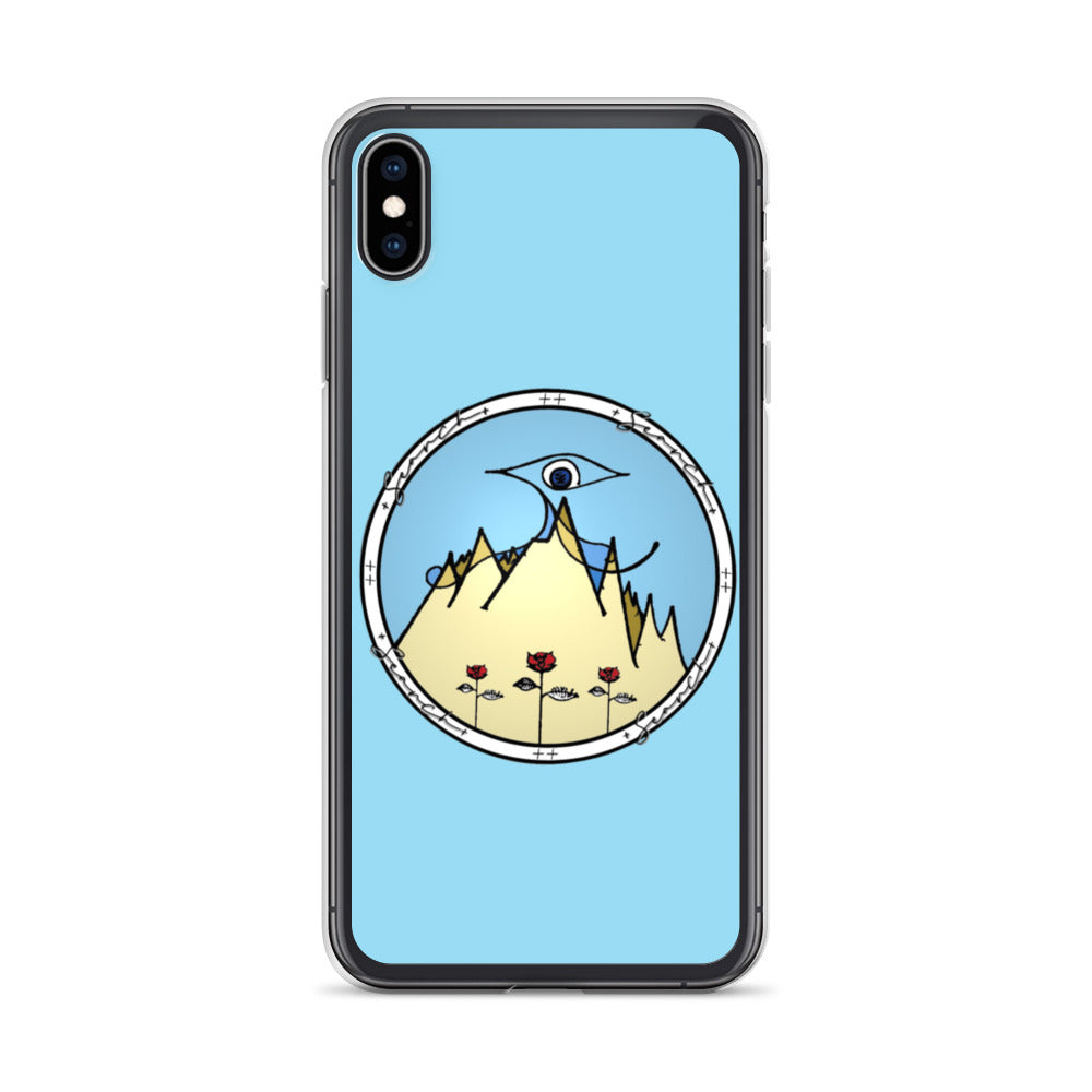 "Essential" iPhone Case in Light Blue