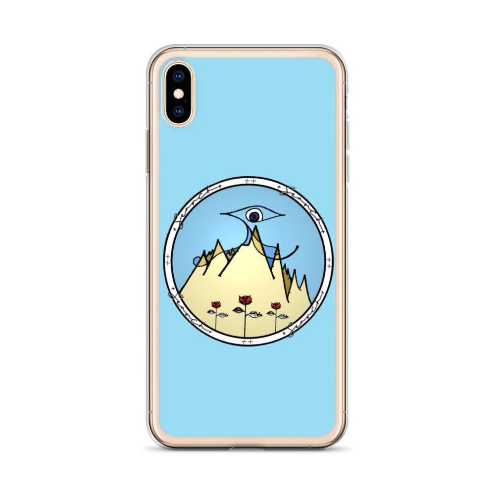 "Essential" iPhone Case in Light Blue