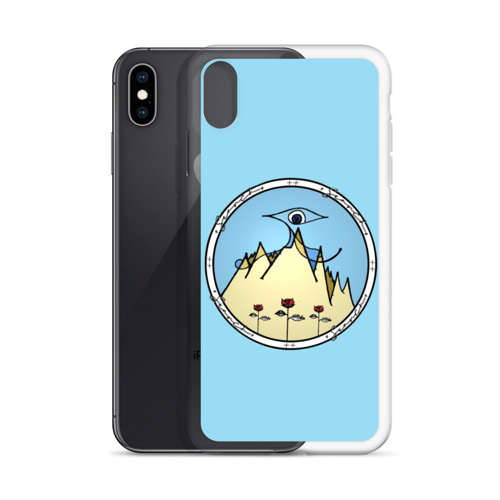 "Essential" iPhone Case in Light Blue