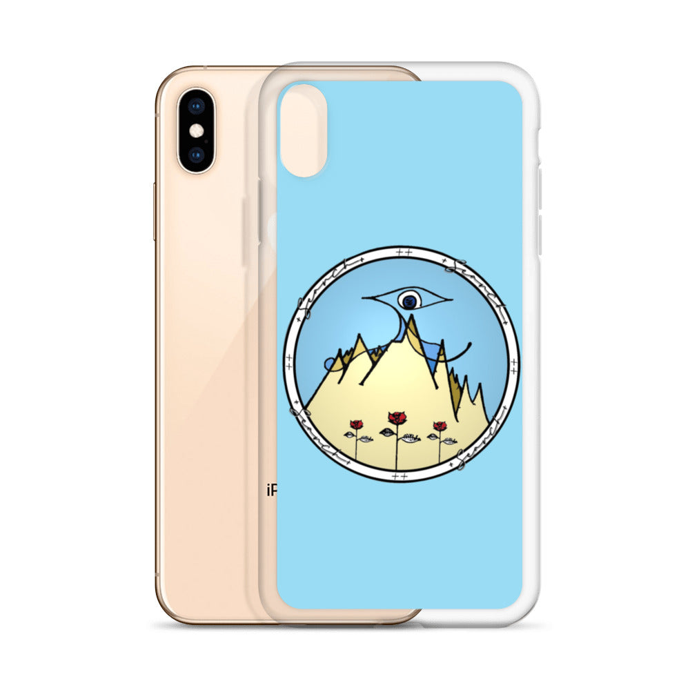 "Essential" iPhone Case in Light Blue